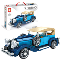 SEMBO BLOCK 森宝积木 名车系列 607407 杜森堡J型车