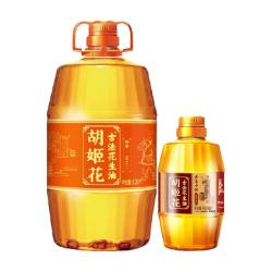 胡姬花 古法花生油6.08L*1桶+古法小榨花生油400ml*1瓶