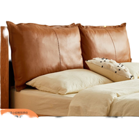 维莎 床头软包麂皮绒软靠现代简约卧室腰靠垫家用百搭靠背枕 WZ1008 床头软包米白色-1.8米