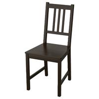 IKEA宜家STEFAN斯第芬北欧风餐桌椅现代简约家用椅实木靠背椅客厅