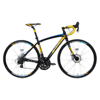 OYAMA/欧亚马 公路流星2.3 21速 700C 黑黄 480mm 公路车