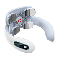 康佳(KONKA)颈椎按摩器 颈部按摩仪脖子按摩器肩颈护颈仪热敷揉捏9头15档H88 母亲节礼物实用送妈妈高档