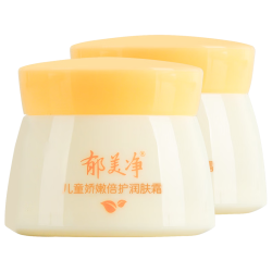郁美净 儿童娇嫩倍护润肤霜50g*2瓶