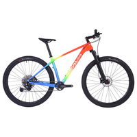 SAVA萨瓦碳纤维山地车内走线喜玛诺CUES变速越野男女自行车油刹野兽 22速野兽-黑色-禧玛诺U6000