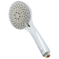 美标 卫浴 米兰五功能增压手持花洒莲蓬头单头 卫生间淋浴花洒喷头9H10