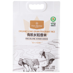 1号会员店 东北有机长粒香大米