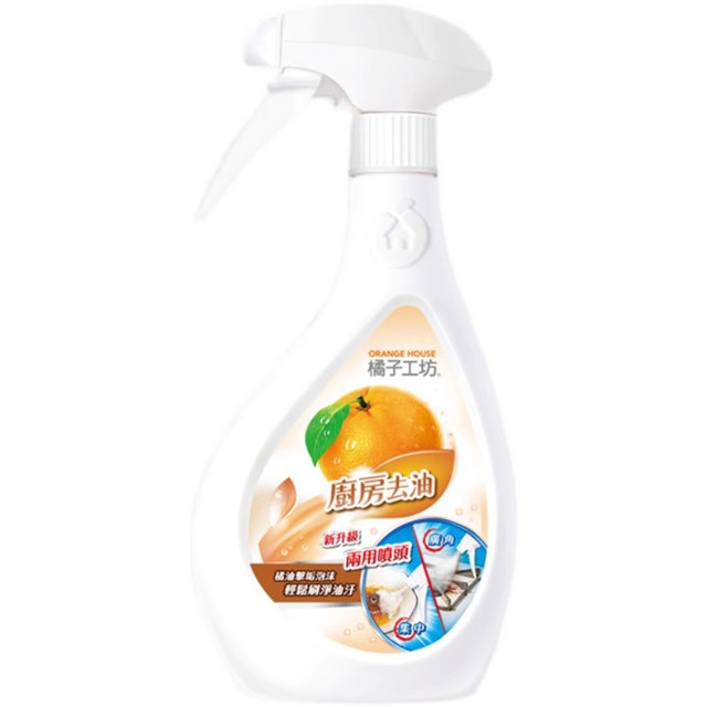 橘子工坊 炉具清洁剂 橘油味 厨房清洁液 480ml