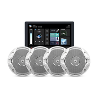 杰宝 JBL MS6510吊顶吸顶式喇叭天花板嵌入式无线蓝牙家用客厅影院音响店铺会议背景音乐公共场合 4A面板+音响4只