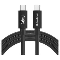 开博尔镀银USB4数据线全功能typec线240w高速PD100W快充40G手机USB3.0适用苹果电脑8K高清雷电3数据连接线