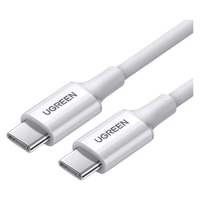 绿联 UGREEN双头typec数据线pd100w快充适用macbookpro电脑iPad air5平板笔记本ctoc口5A公对公充电