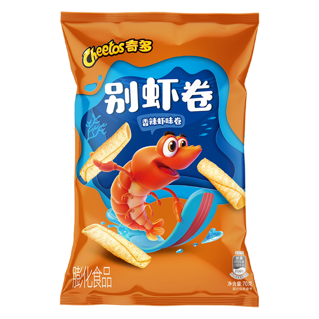 Cheetos 奇多 别虾卷 香辣虾味卷 70克