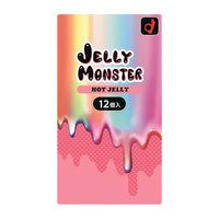 冈本超薄JELLY MONSTER HOT避孕套 成人计生情趣用品套 12只 