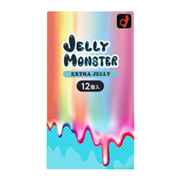 冈本超薄JELLY MONSTER避孕套 成人计生情趣用品套 12只 