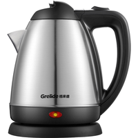 格来德 (Grelide) WWK-1201S电热水壶烧水壶家用泡茶开水壶烧水器煮水壶304不锈钢自动断电1.2L容量 1.2L-304不锈钢