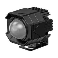 电动电瓶车大灯外置超亮改装三轮摩托车射灯强光led透镜前灯12v60