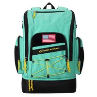 Maelstrom 游泳背包,35 升游泳包,带独立鞋隔层,沙滩游泳装备包,运动员运动健身背包男女适用 - 水蓝色