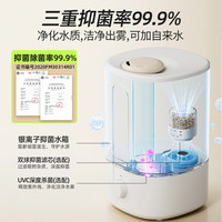 88VIP：小熊 加湿器 家用小型静音 升级大雾量款  5L长续航