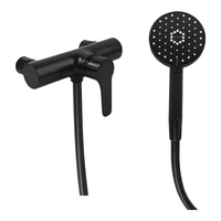 KOHLER 科勒 淋浴花洒浴缸龙头简易套装黑色卫浴家用25107T/25108 25108T-4F-BL不带下出水30天