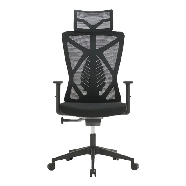 麦森maisen 办公椅 职员椅老板椅电脑椅靠背网布转椅黑框MS- JY-M20