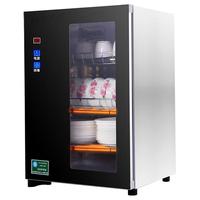 金柏顿消毒柜家用立式高温消毒柜商用厨房碗柜大容量碗筷餐具茶杯消毒柜双门机器免沥水臭氧二星光波烘干 壁式/台式两用60升单门高温消毒柜63高