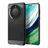 Spigen 适用于华为Mate60 pro+手机壳男士全包防摔保护套轻薄商务高级感硅胶散热软壳磨砂手感不粘指纹