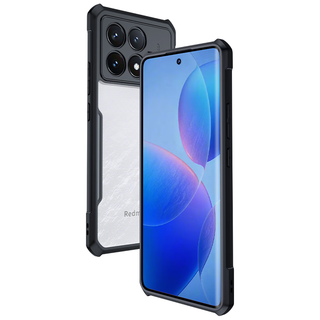 讯迪（Xundd）适用于红米k70手机壳通用redmi K70pro引磁环磁吸保护套气囊防摔硅胶半透明轻薄保护壳 红米K70/pro【引磁款镭射纹】