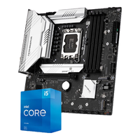 MAXSUN铭瑄 MS-终结者B760M D4 WIFI主板+英特尔12代酷睿i5-12400F处理器主板CPU套装