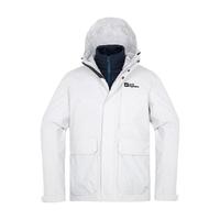 Jack Wolfskin 冲锋衣秋冬新款休闲防风保暖宽松600蓬鹅绒三合一5121332 251-1010//