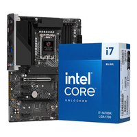 ASRock 华擎 Z790 PG Lightning/D5 闪电风暴 主板+Intel 14代 i7-14700K处理器 台式机 CPU 主板CPU套装