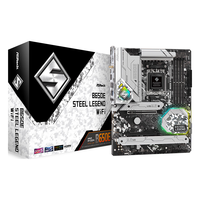 华擎 (ASRock) B650E Steel Legend Wifi6 钢铁传奇主板+AMD 7600X 台式机 CPU处理器 板U套装