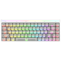 黑峡谷 MX68磁轴键盘RT电竞游戏客制化机械全键热插拔无畏契约打瓦8K回报率白色青柠轴