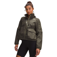 lululemon丨Convertible Ripstop 女士徒步多功能夹克 LW4BU0S 军绿 S /6