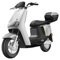 LUYUAN 绿源 2024电摩S07系列NFC陶瓷刹车 燕麦白-竹绿-靠背 60V20ah铅酸电池-1200W液冷电机