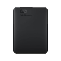 西部数据 WD） 外接机械 高速 新元素4TB（WDBU6Y0040BBK） 原厂数据线+硬盘包