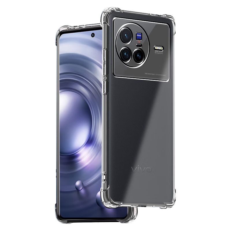  AOYAMIC 镜头全包保护 手机壳  透明白 TPU