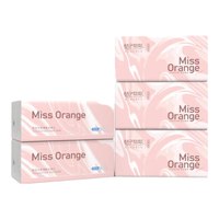 桔子姑娘（JUZI GUNIANG）拾光大包抽纸480张加厚家用纸面巾纸家用卫生纸  【拾光】 5层 480张*15包