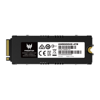 PREDATOR/宏碁掠夺者 PCIe 5.0 x4 SSD固态硬盘 散热片 4TB