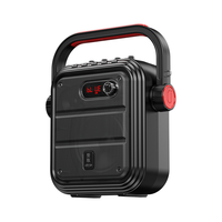 爱歌（aige） 户外音响k歌直播声卡唱歌便携式广场舞智能蓝牙小音箱家用低音炮无线喇叭扩音器摆摊 直播声卡版+2支U段充电话筒+U盘