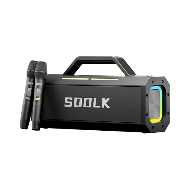  SODLK/声莱客 大功率K歌 户外蓝牙音响+遥控器+话筒+收纳包  S520音箱+遥控器+2个话筒+收纳包