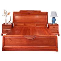 GOCLASSIC/广典 新中式 红木家具床 1.8*2米单床 1.8*2.0m