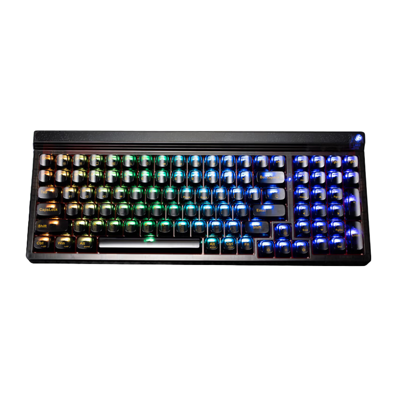  MEN/新贵 热插拔Gasket结构 机械键盘  星空轴 星辰黑 RGB