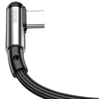 micshare/米享 Type-C弯头6A快充数据线 1m 织锌合金
