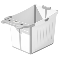 葆氏婴儿宝宝洗澡浴盆儿童洗澡桶家用可折叠坐躺大号小孩泡澡游泳桶