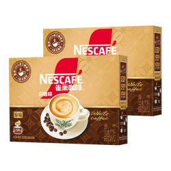 雀巢 Nestle）咖啡粉速溶原味马来西亚白咖啡深烘30条暹罗厘普 原味30条
