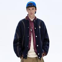 BJHG 不计后果棒球夹克棉服冬季美式防寒服棉袄外套男女同款