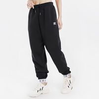 adidas阿迪达斯三叶草运动长裤女加绒收口针织休闲裤 HB6029