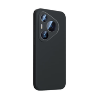 图璐璐 华为Pura70Pro手机壳 液态硅胶 经典黑