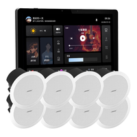 博士Bose吸顶音响家庭背景音乐套装WIFI智能家庭影院音响组合嵌入式音箱主机蓝牙 吸顶音箱8只+S9主机HOPE