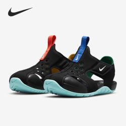 NIKE 耐克 正品Sunray Protect 2儿童运动休闲透气凉鞋 DM0973-013