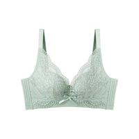 内衣女小胸聚拢显大调整型收副乳防下垂蕾丝文胸无钢圈防外扩胸罩